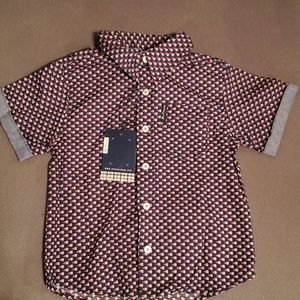 Toddler Button Up Polo 4/20